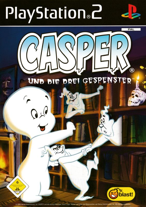 Casper and The Ghostly Trio box art for Playstation 2